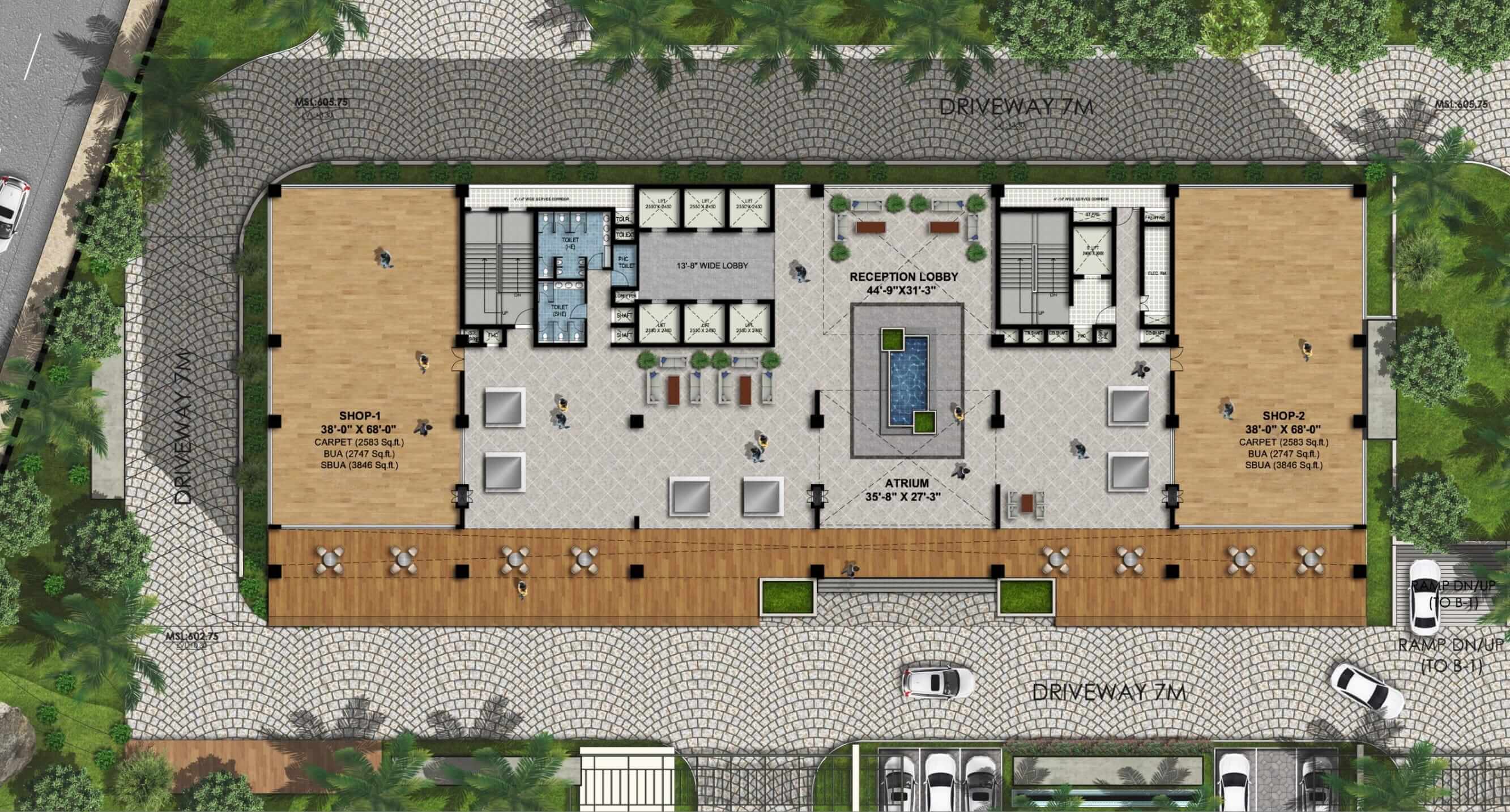 Commercial Office Space Gachibowli, Hyderabad (Hitech City Phase 2)