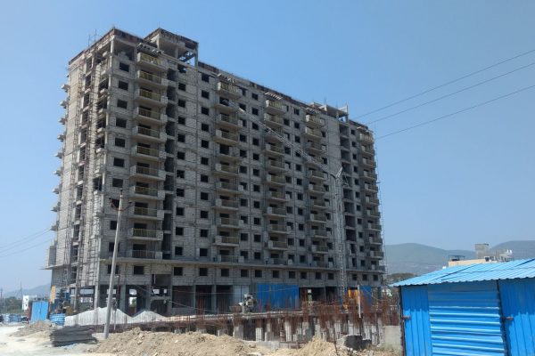 Starlit Suites Tirupati - February 2017 - Photo 1 - 14th Floor Slab Completed