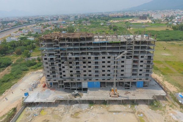 11th Floor Slab in Progress